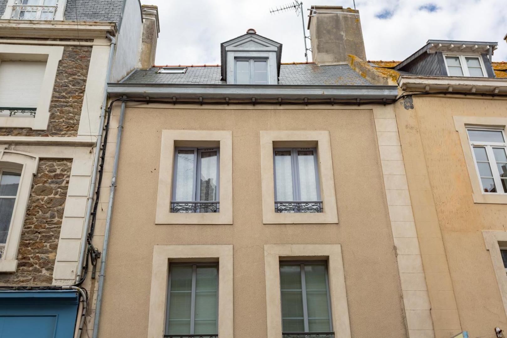 圣马洛Le Petit Pastel - Joli Duplex - Proche De La Plage公寓 外观 照片