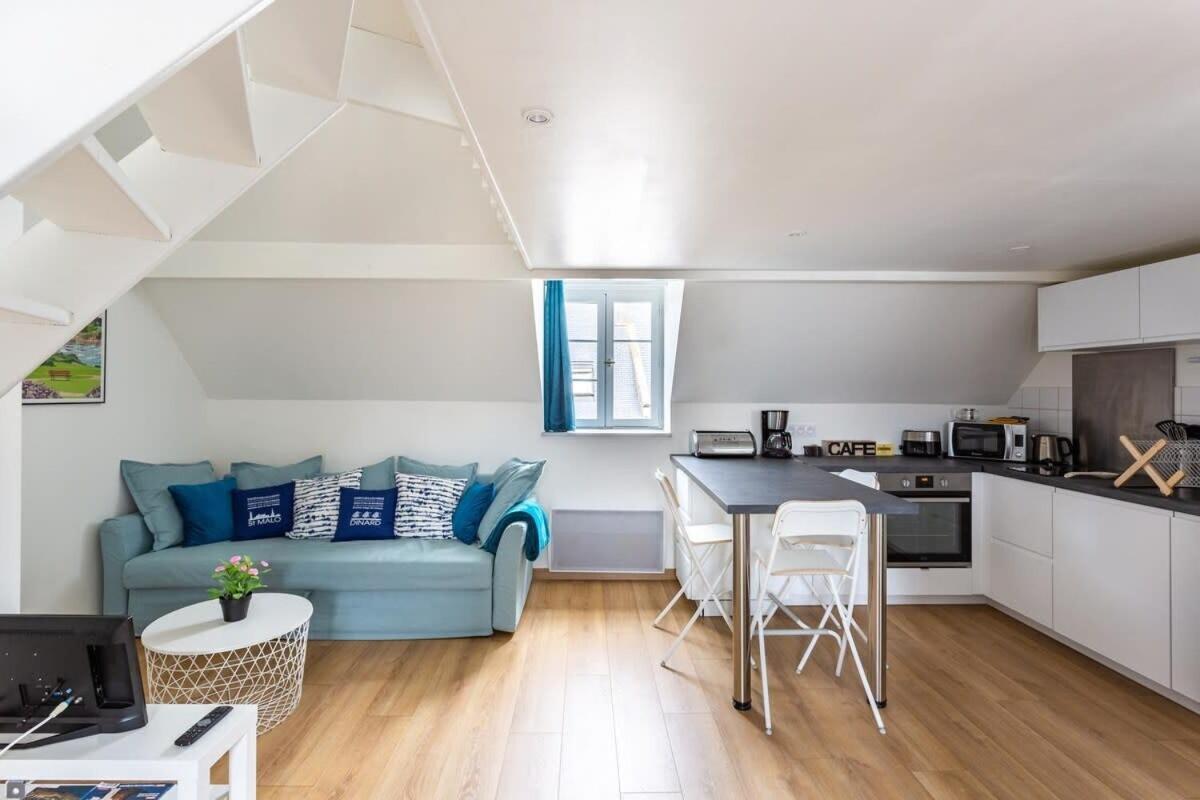 圣马洛Le Petit Pastel - Joli Duplex - Proche De La Plage公寓 外观 照片
